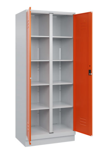 C+P Armoire de distribution de linge Classic Plus, largeur de compartiment 400 mm