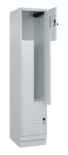 C+P Armoire vestiaire Z Classic Plus, largeur de compartiment 200/400 mm