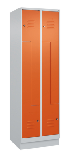 C+P Armoire vestiaire Z Classic Plus, largeur de compartiment 150/300 mm