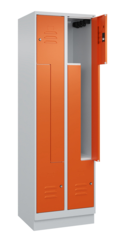 C+P Armoire vestiaire Z Classic Plus, largeur de compartiment 150/300 mm