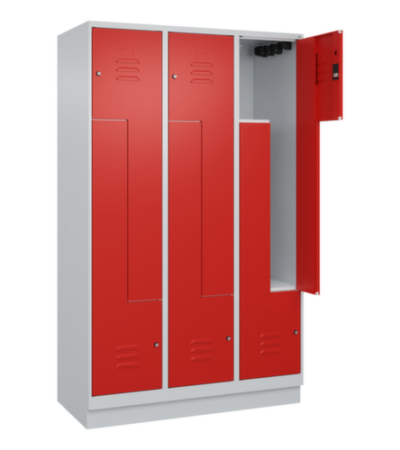 C+P Armoire vestiaire Z Classic Plus, largeur de compartiment 200/400 mm