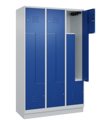 C+P Armoire vestiaire Z Classic Plus, largeur de compartiment 200/400 mm