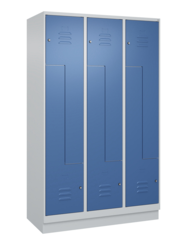 C+P Armoire vestiaire Z Classic Plus, largeur de compartiment 200/400 mm