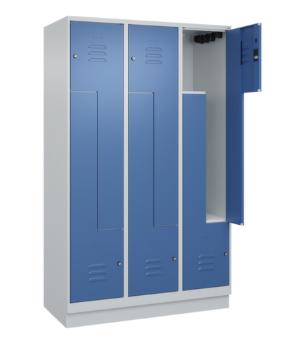 C+P Armoire vestiaire Z Classic Plus, largeur de compartiment 200/400 mm