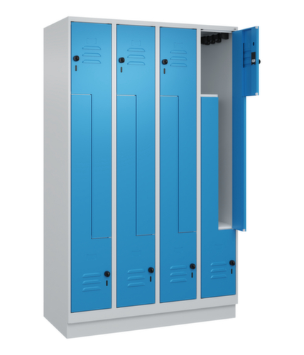 C+P Armoire vestiaire Z Classic Plus, largeur de compartiment 150/300 mm