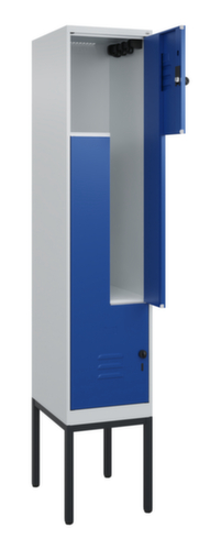 C+P Armoire vestiaire Z Classic Plus, largeur de compartiment 200/400 mm