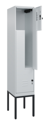 C+P Armoire vestiaire Z Classic Plus, largeur de compartiment 200/400 mm