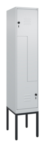 C+P Armoire vestiaire Z Classic Plus, largeur de compartiment 200/400 mm