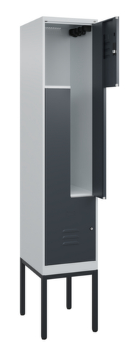 C+P Armoire vestiaire Z Classic Plus, largeur de compartiment 200/400 mm