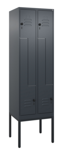 C+P Armoire vestiaire Z Classic Plus, largeur de compartiment 150/300 mm