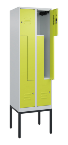 C+P Armoire vestiaire Z Classic Plus, largeur de compartiment 150/300 mm