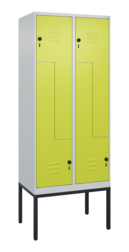 C+P Armoire vestiaire Z Classic Plus, largeur de compartiment 200/400 mm
