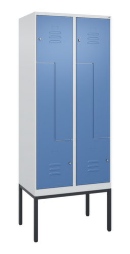 C+P Armoire vestiaire Z Classic Plus, largeur de compartiment 200/400 mm