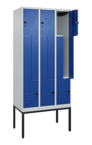 C+P Armoire vestiaire Z Classic Plus, largeur de compartiment 150/300 mm