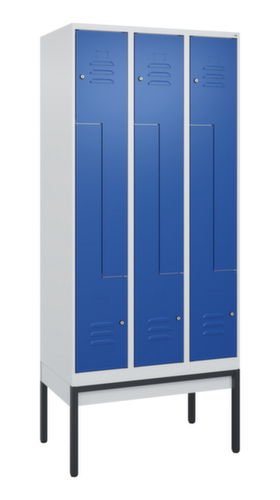 C+P Armoire vestiaire Z Classic Plus, largeur de compartiment 150/300 mm