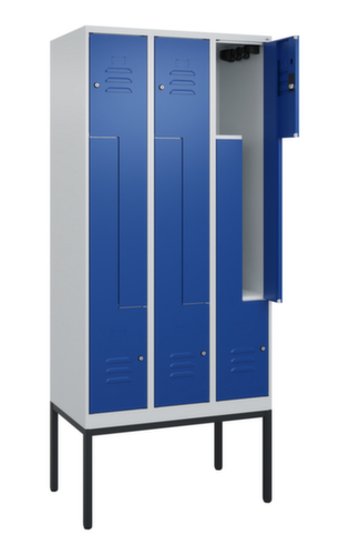 C+P Armoire vestiaire Z Classic Plus, largeur de compartiment 150/300 mm