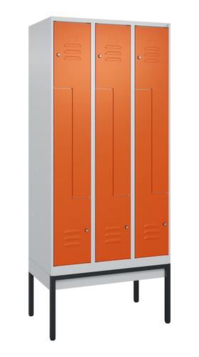 C+P Armoire vestiaire Z Classic Plus, largeur de compartiment 150/300 mm