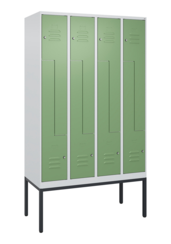 C+P Armoire vestiaire Z Classic Plus, largeur de compartiment 150/300 mm