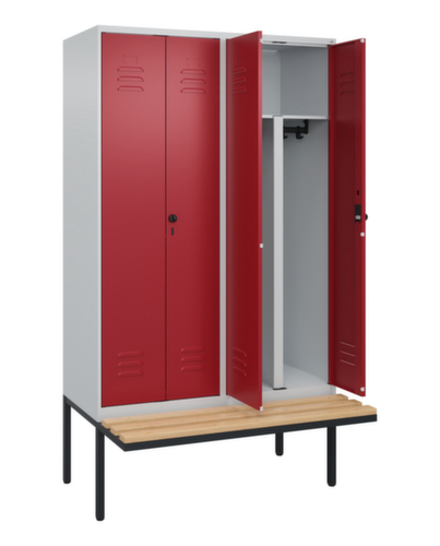Armoire vestiaire EPI avec banc