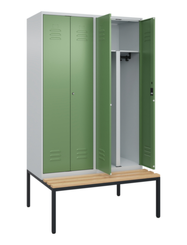 Armoire vestiaire EPI avec banc