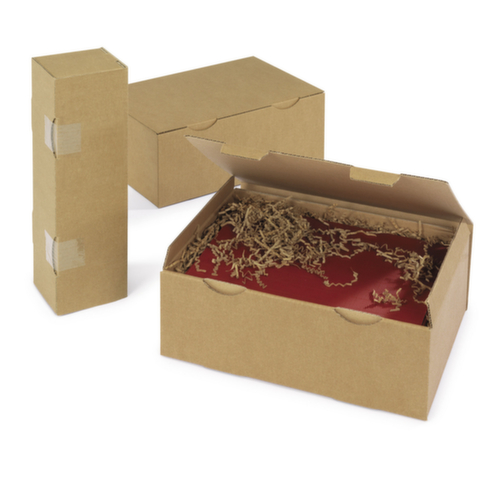 Caisse en carton ondulé 1 cannelure, 1 onde, 100 x 100 x 100 mm