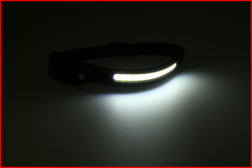 KS Tools 270° outdoor head torch with motion sensor