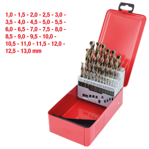 KS Tools HSS-G Co 5 twist drill bit set