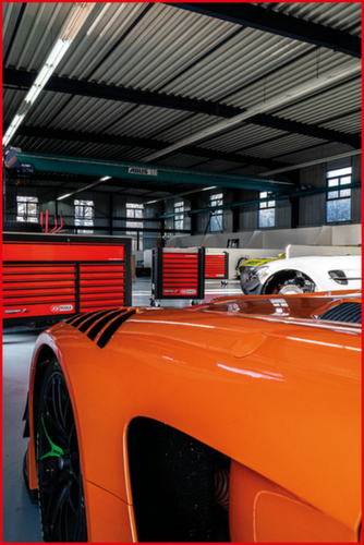 KS Tools Performanceplus workshop trolley set P15 with 338 tools for 6 drawers