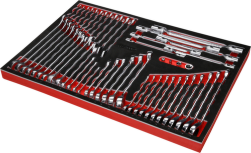 KS Tools Spanners set in foam insert