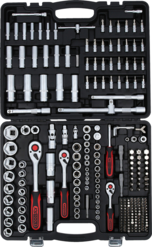 KS Tools 1/4"+3/8"+1/2" socket set
