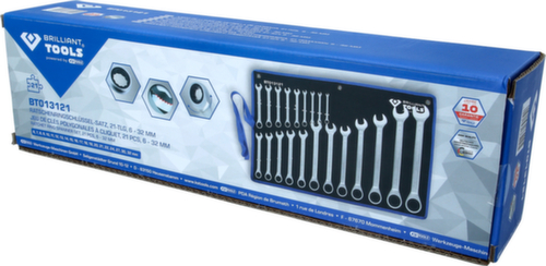 Brilliant Tools ratchet ring wrench set