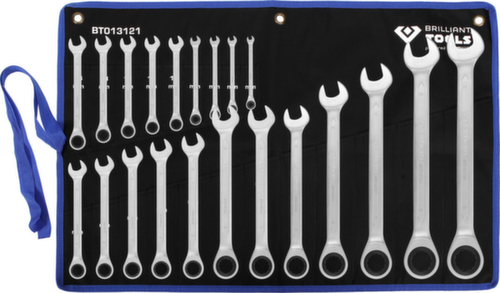 Brilliant Tools ratchet ring wrench set