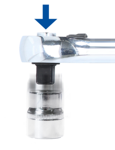 Brilliant Tools 1/2" telescopic reversible ratchet