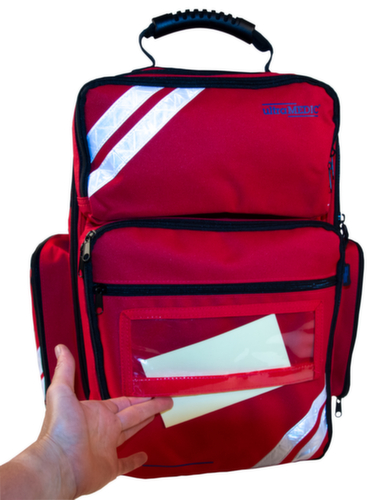 ultraMEDIC Sac à dos de sauvetage ultraRESCUE LITE FIRE, calage selon DIN 14142