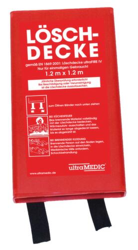 ultraMEDIC Couverture antifeu ,pour feu de graisse