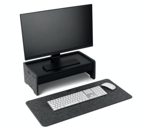 Durable Sous-main de bureau EFFECT en feutre PET recyclé