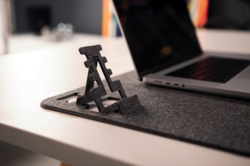 Durable Sous-main de bureau EFFECT en feutre PET recyclé