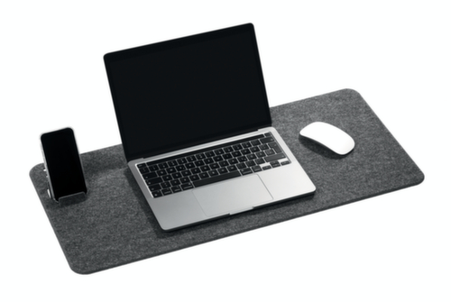 Durable Sous-main de bureau EFFECT en feutre PET recyclé