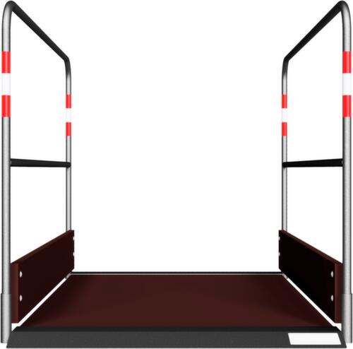 Schake Passerelle piétons avec plateforme en aluminium