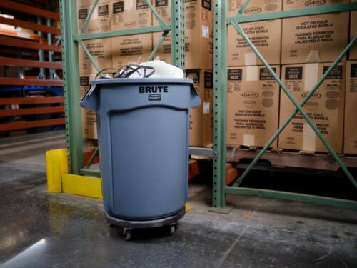 Rubbermaid Conteneur universel BRUTE, 121 l, blanc