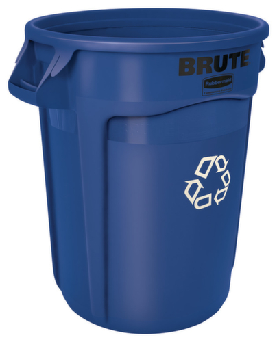 Rubbermaid Conteneur universel BRUTE, 121 l, bleu