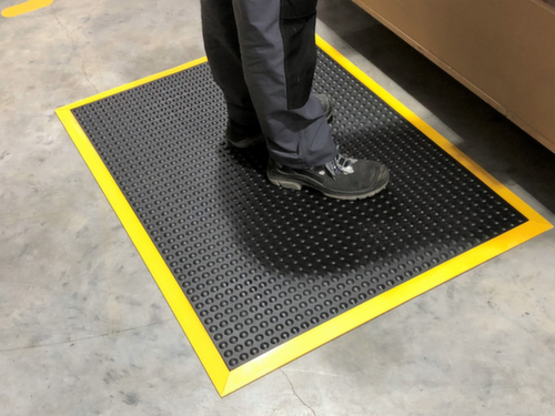 tapis de travail en caoutchouc BUBBLE Rub, longueur x largeur 1200 x 900 mm