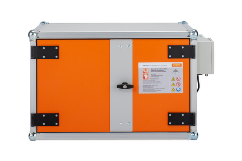 armoire de recharge de batteries lithium-ion antidéflagrante PREMIUM PLUS 8/5, hauteur x largeur x profondeur 520 x 800 x 660 mm