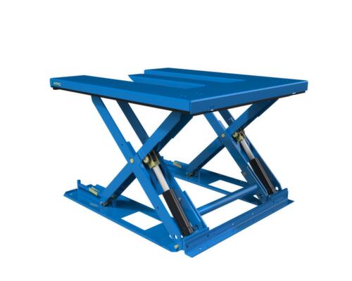 Table élévatrice plate avec plateforme électrique