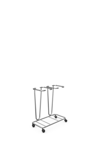 Support sacs ouvert en acier inoxydable