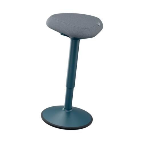 Leitz tabouret assis-debout Ergo Active, assise gris, partie inférieure du pied antidérapante