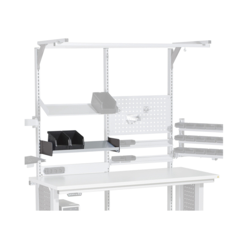 ERGO-line Tablette pour table d'emballage, largeur x profondeur 660 x 270 mm