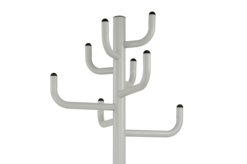 UDOBÄR Portemanteau avec porte-parapluies, avec 8 crochets, gris