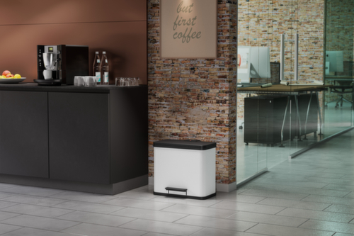 Hailo Poubelle à pédale Öko trio Plus L, 3 x 9 l