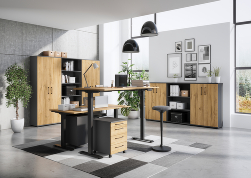 Bureau à hauteur réglable électriquement GW-PROFI 3.0 8024